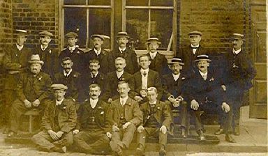 Thomas Henry Pickup (right) c 1911